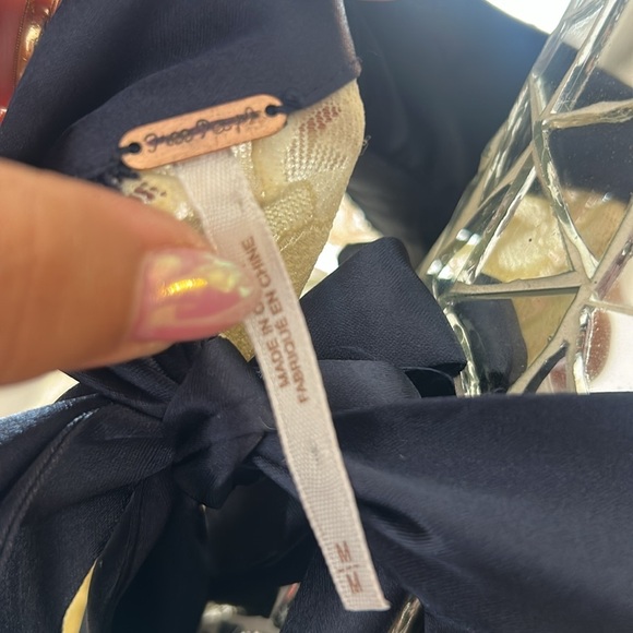 Free People Cream Lace Dress - Picture 2 of 10